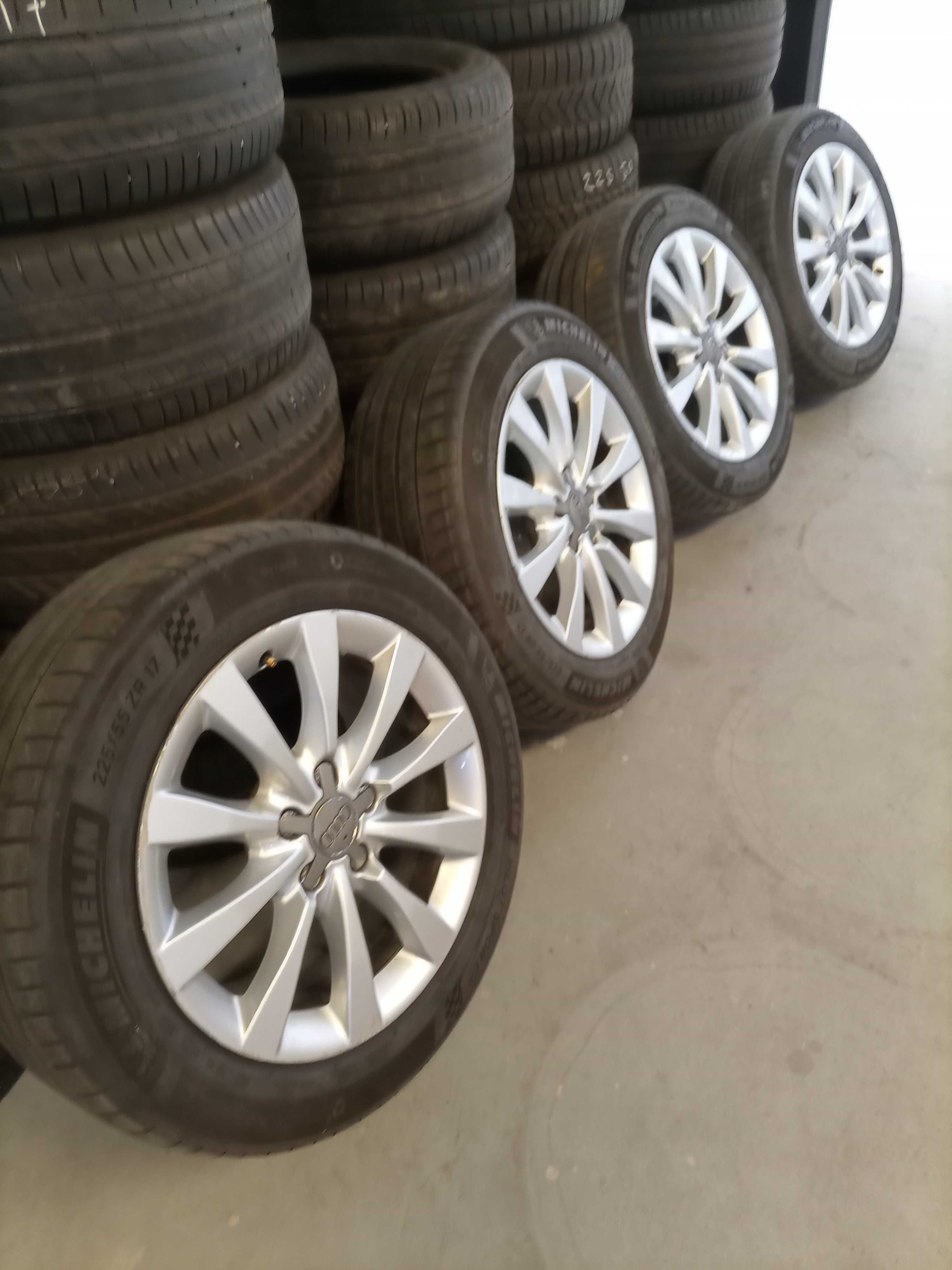 Jantes 17" Audi com Pneus