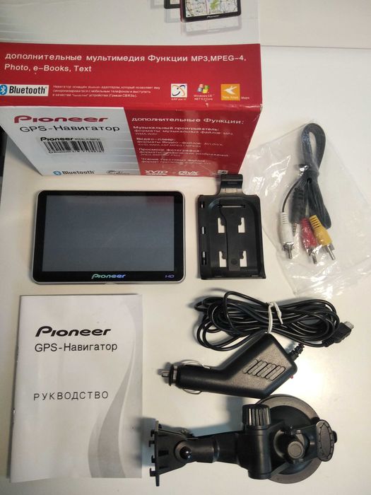 Вантажний навігатор TIR ADR Pioneer, карти Європи, Азії, України 2025р