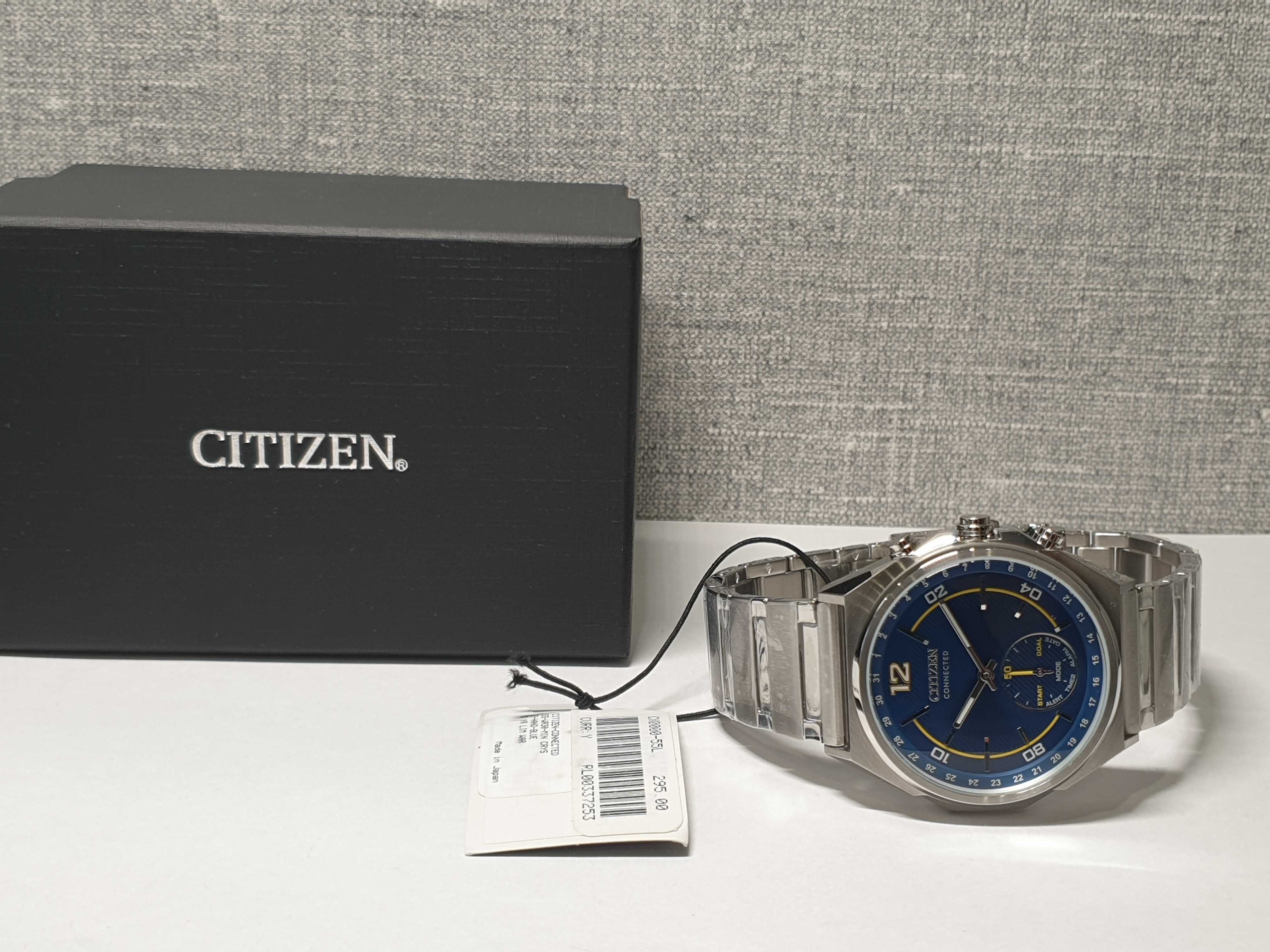 Чоловічий годинник часы Citizen Connected CX0000-55L 42мм новий