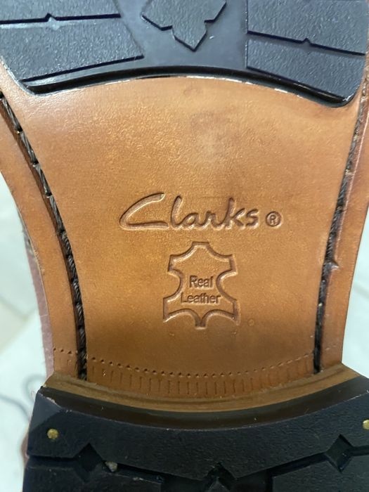 Чоловічі оксфорди Clarks Penton шкіра India 42 туфлі
