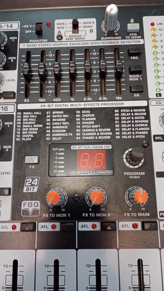 Активный микшерный пульт Behringer EuroPower PMP4000.