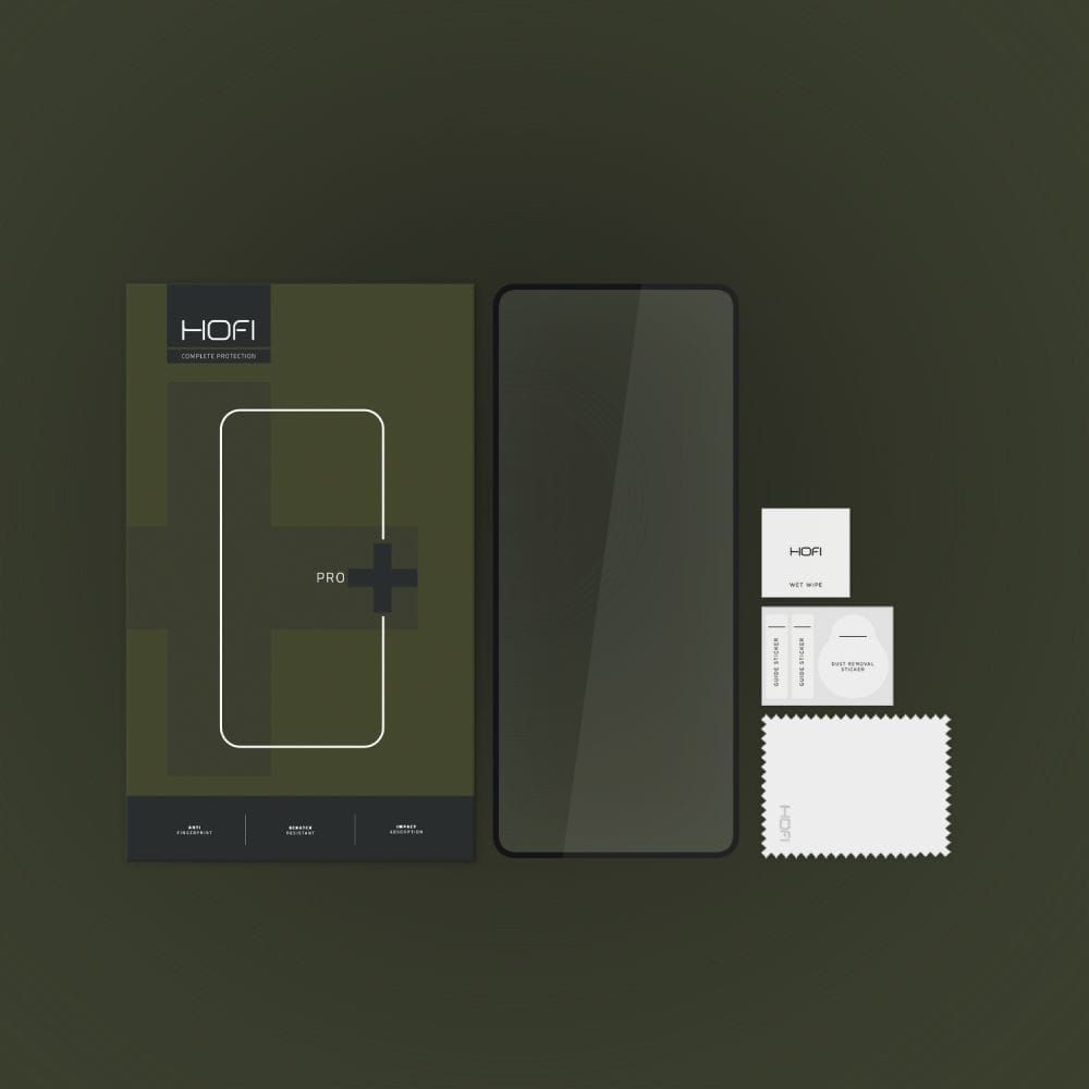 szkło hartowane hofi glass pro+ xiaomi redmi 12 black
