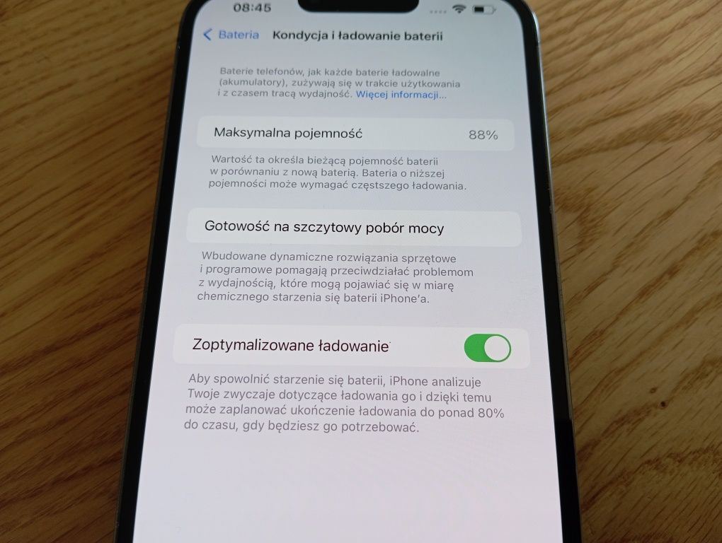 iPhone 13 Pro max 128 GB bateria 88 %