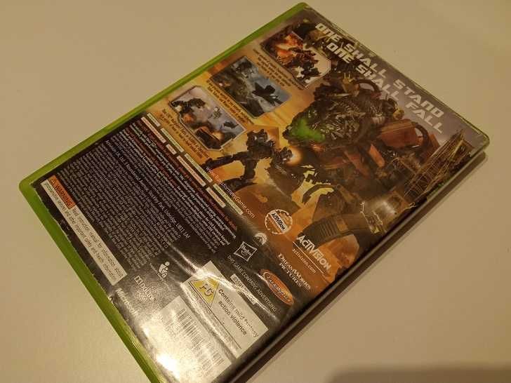 Transformers Revenge of The Fallen Gra Xbox 360 Optimus bumblebee