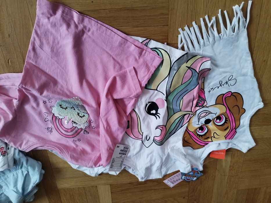 Okazja Paka ubrań dla dziewczynki 98-104