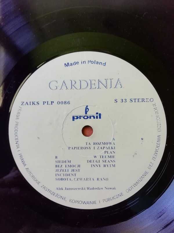 Gardenia płyta winylowa LP