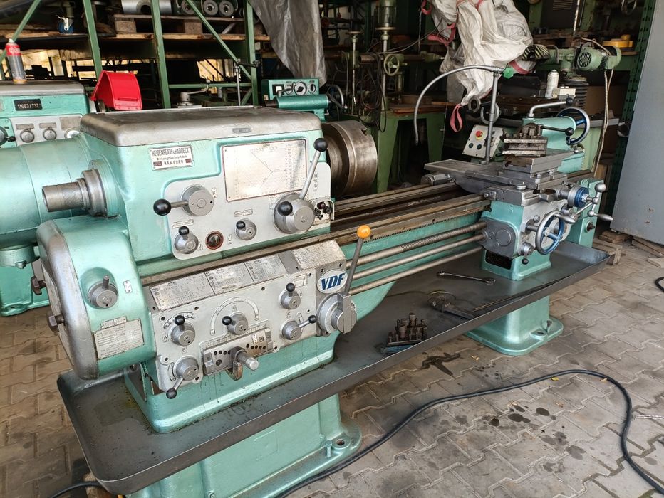 Tokarka do metalu VDF frezarka uniwersalna wiertarka szlifierka płasko