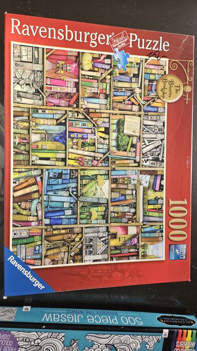 Puzzle biblioteczka  Ravensburger 1000