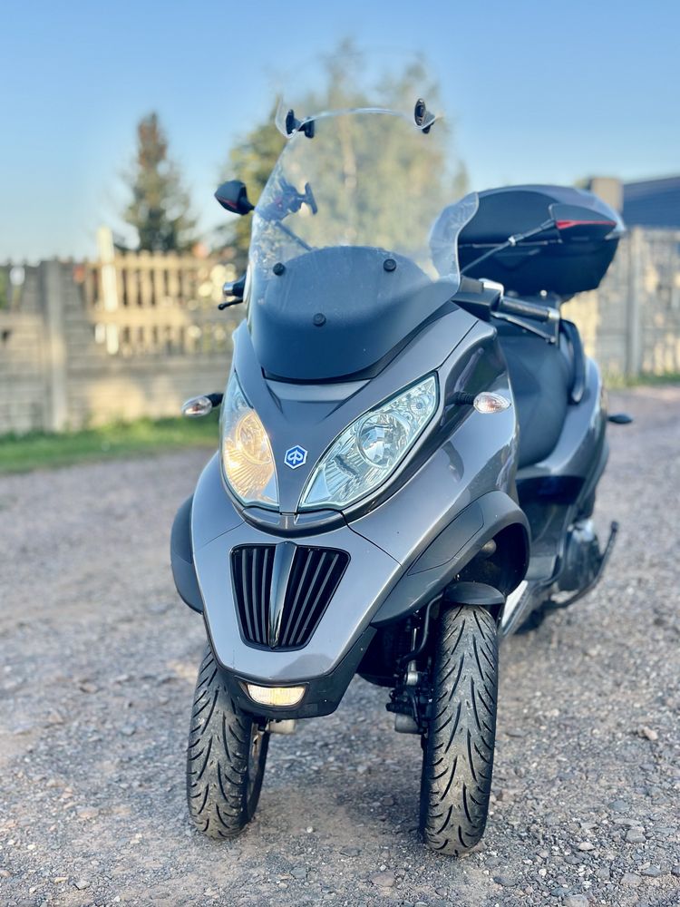 piaggio Mp3 500  l5e  na kat b 2013 rok ZAMIANA NA PRZYCZEPE KAMPINGOW