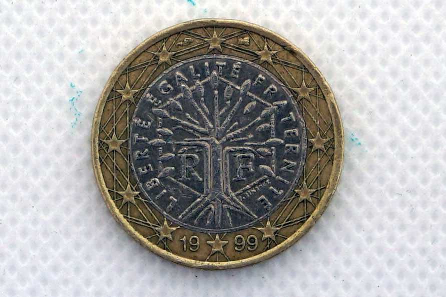 4 Moedas de 1 euros - França - Finlândia - Irlanda - Holanda