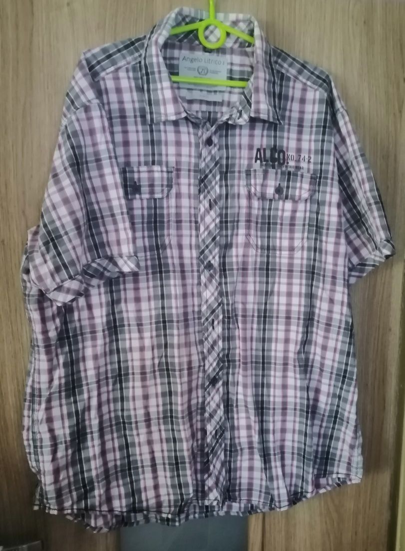 Koszula z krótkim rękawem 3XL