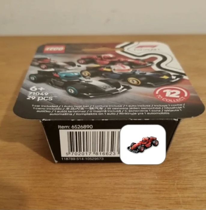 Lego 71049 Carros de Corrida F1 Colecionáveis - Ferrari