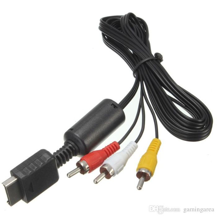 Композитный RCA AV кабель для Sony PS PS2 видео