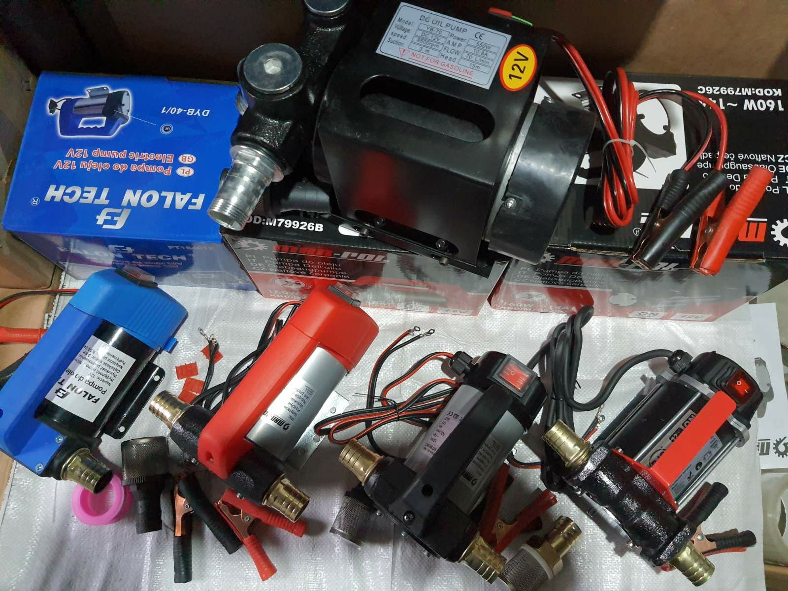 Насос помпа для перекачки дизельного палива топлива 12-24v. АЗС Польша