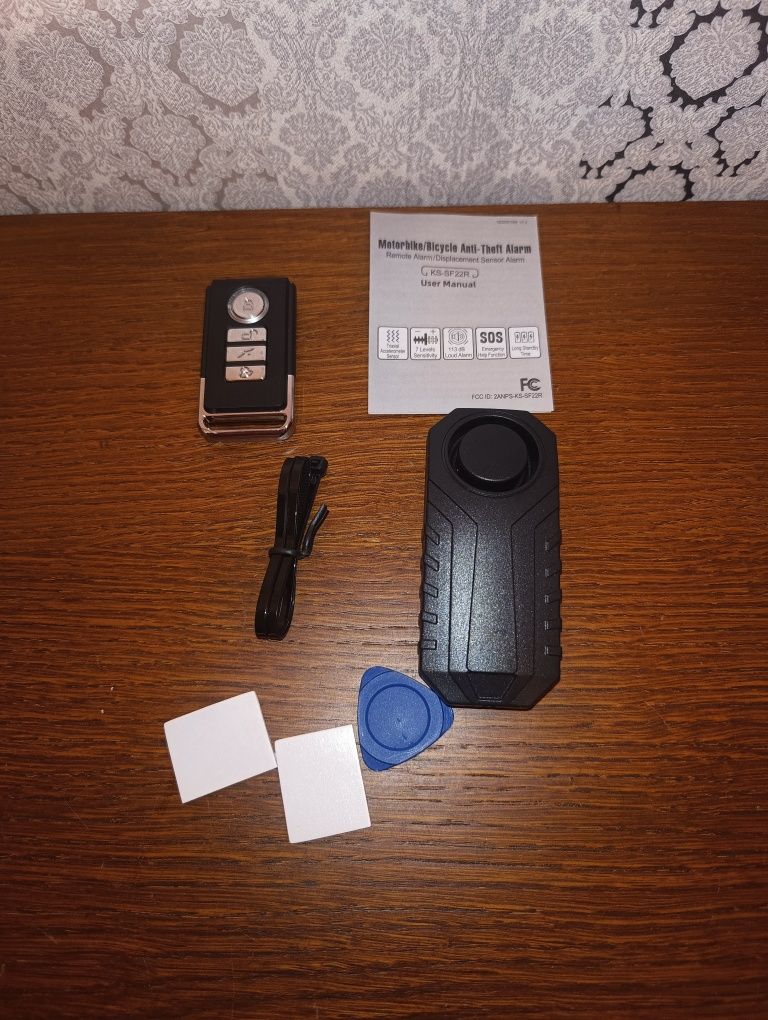 Antykradzieżowy alarm rowerowy