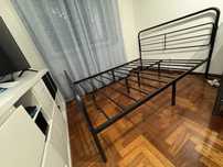 Cama casal + estrado + colchao