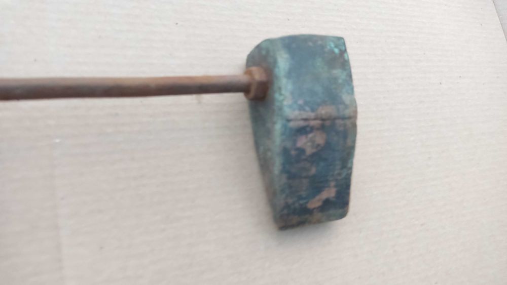 Паяльник медный молотковый антикварный