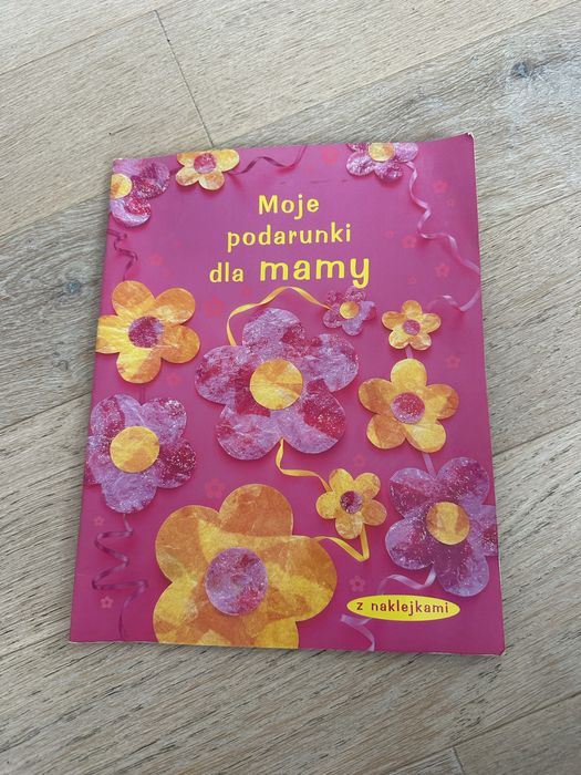 Moje podarunki dla mamy pomysły diy dla dzieci książka Rebecca gilpin