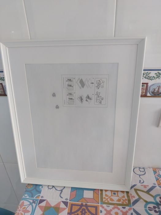 Quadro branco 40×50 cm IKEA