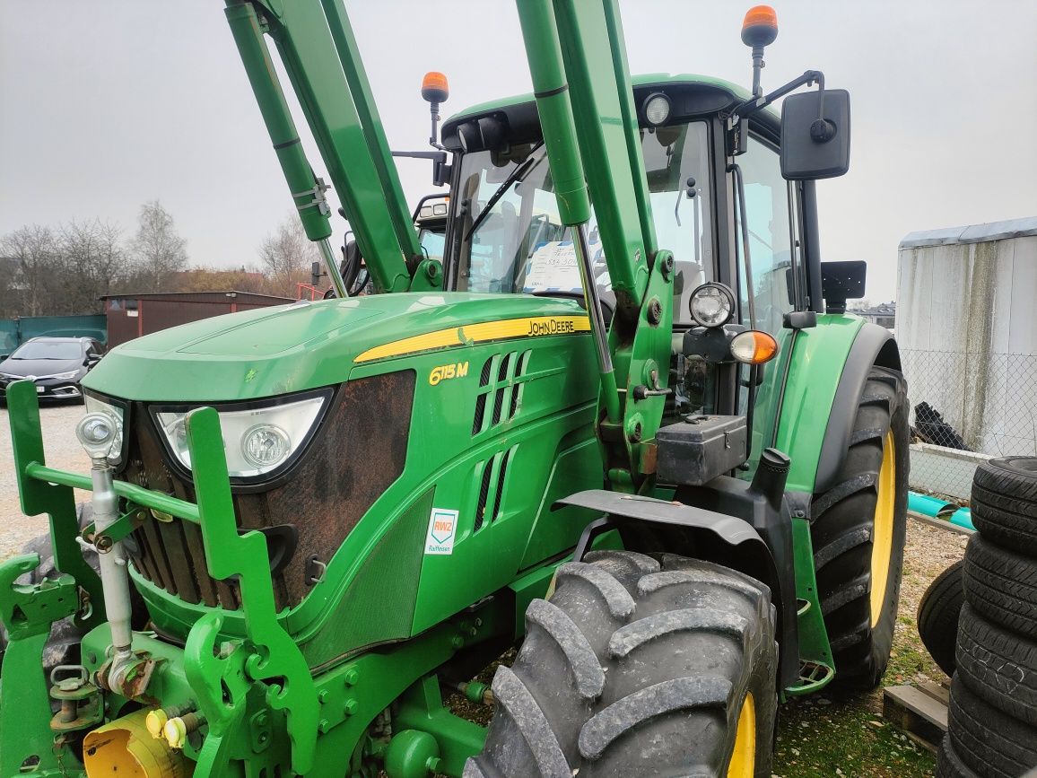 John Deere 6115M , pneumatyka z Niemiec!