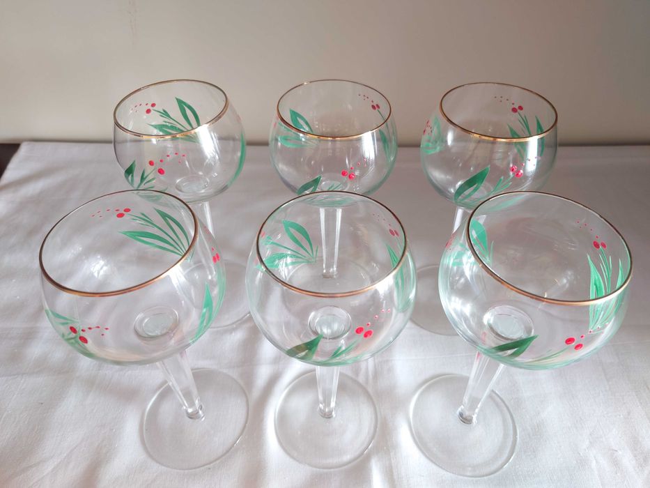 Kieliszki do wina PRL