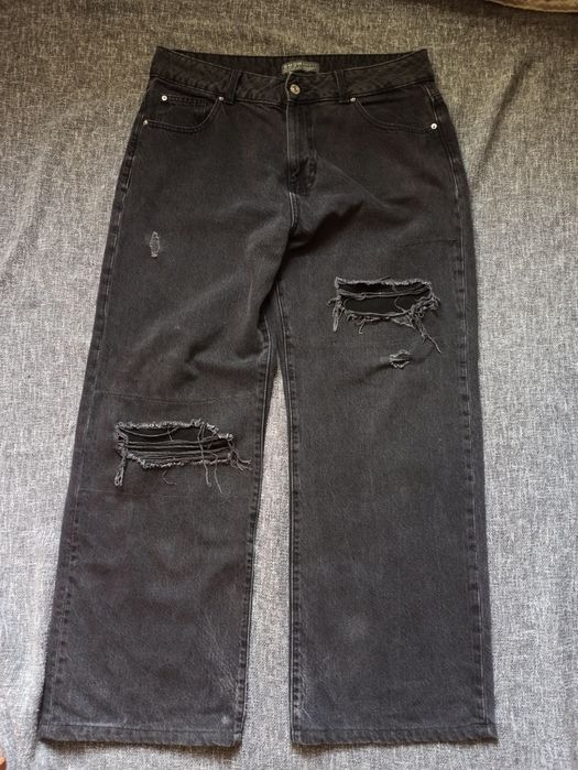Черные  baggy jeans