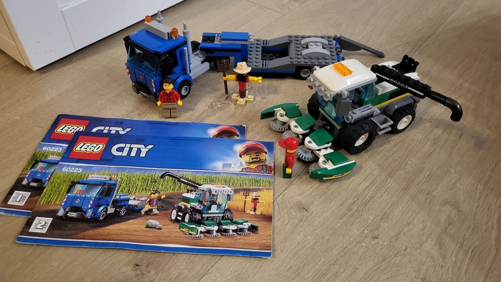 Lego 60223 kombajn tir z lawetą