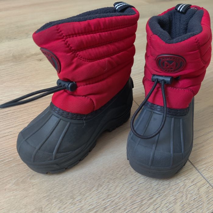 Buty zimowe rozm. 22 15 cm śniegowce ocieplane NAUTICA