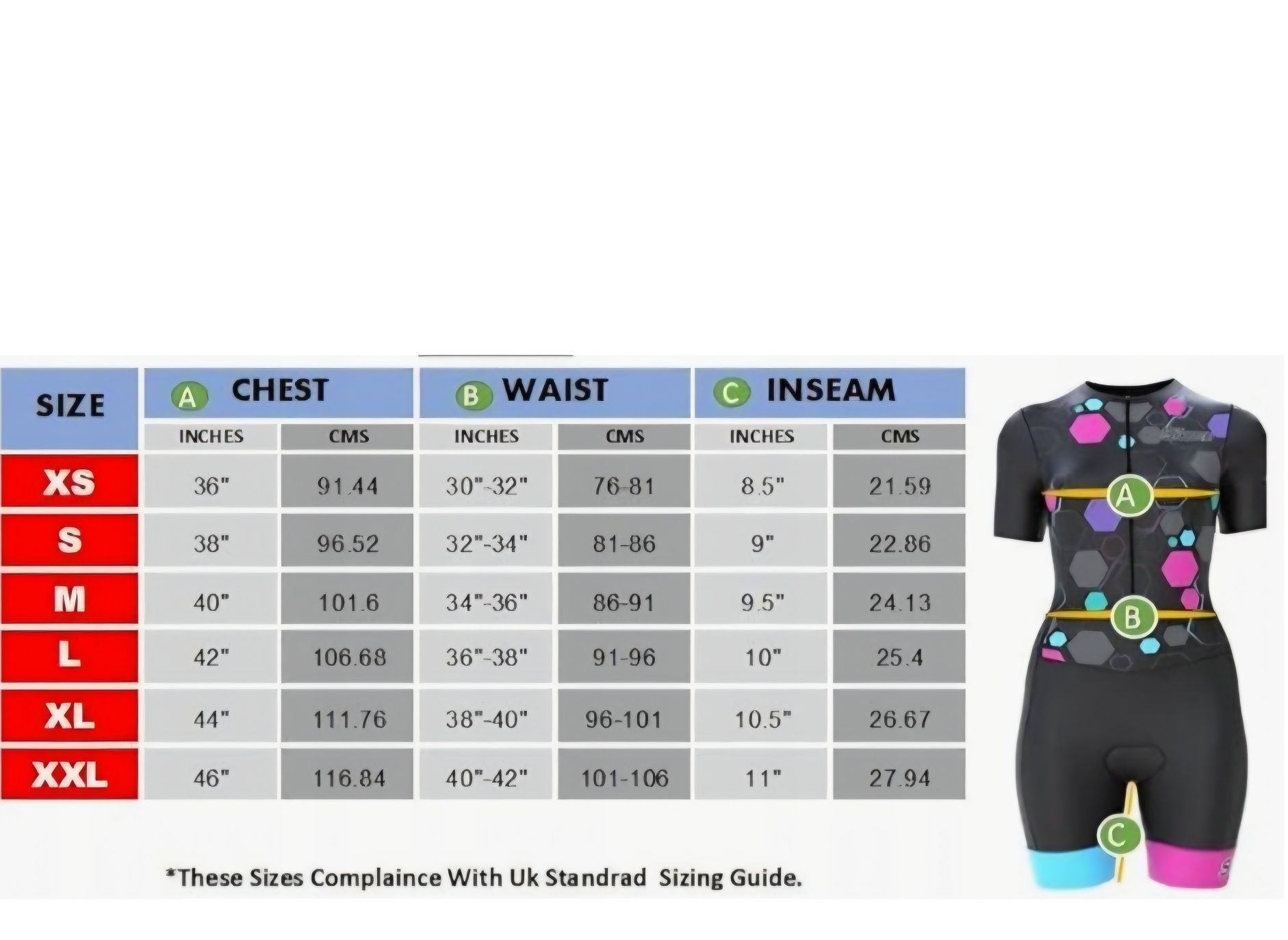 Damski kombinezon triathlon L rowerowy nowy strój