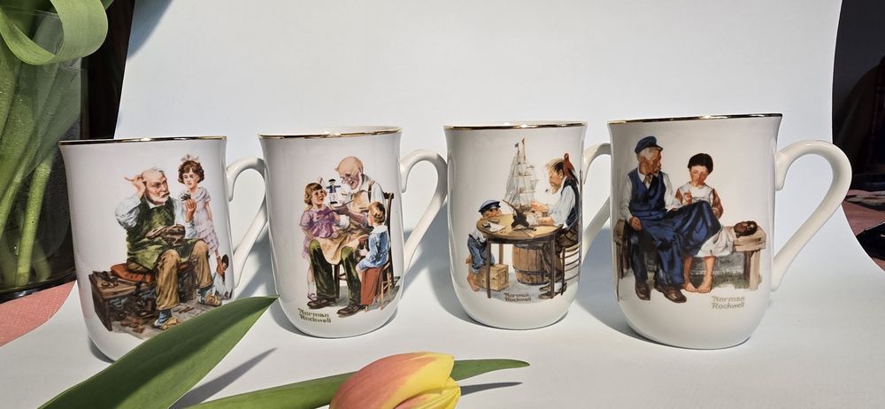 Normann Rockwell Porcelanowe kubki