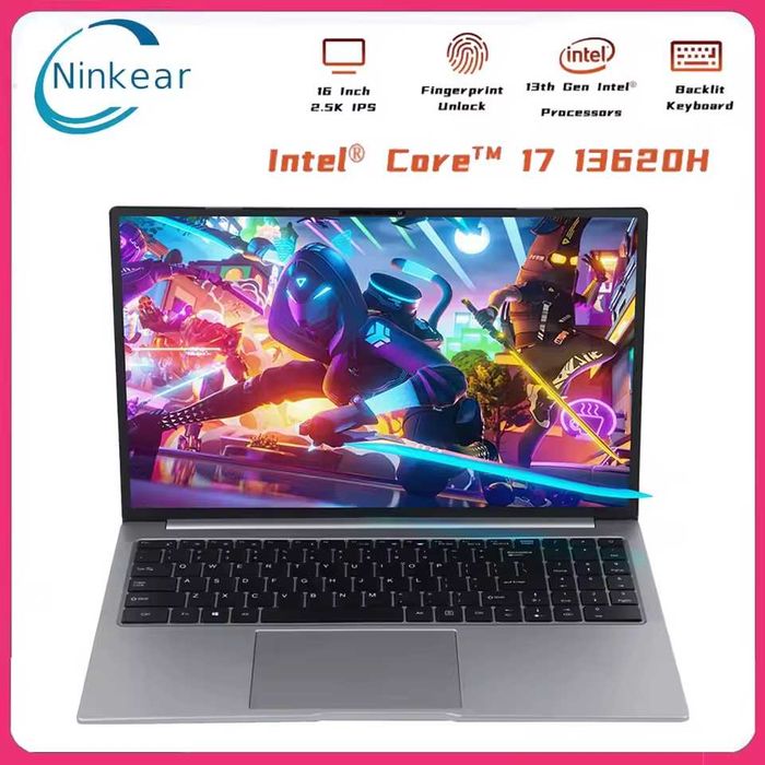 Laptop do pracy biura Ninkear Intel i7 (i7-13620h) 32gb 2.5k 240hz 1tb