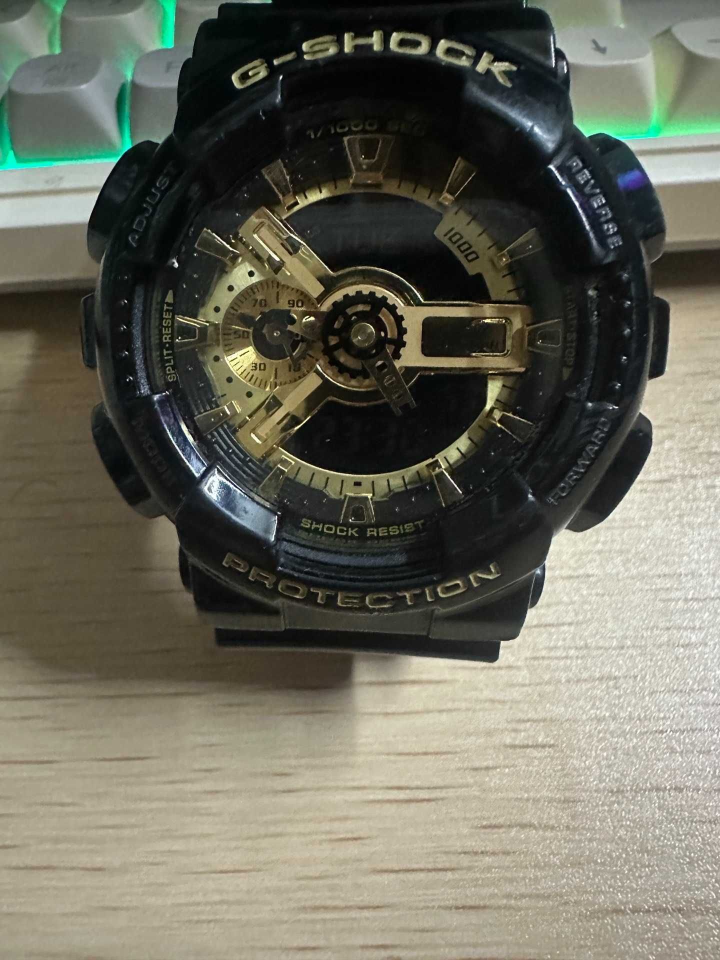 Casio G-SHOCK Czarny Złoty – Limitowana Edycja Luksusowy Design