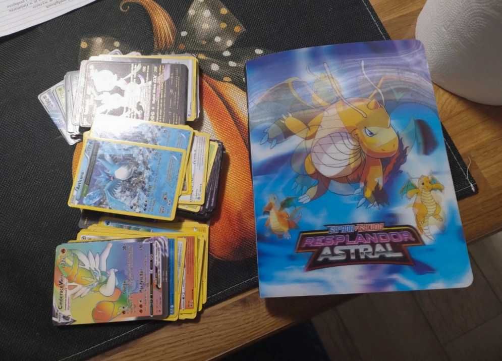 Karty pokemon 108 sztuk album pokemon