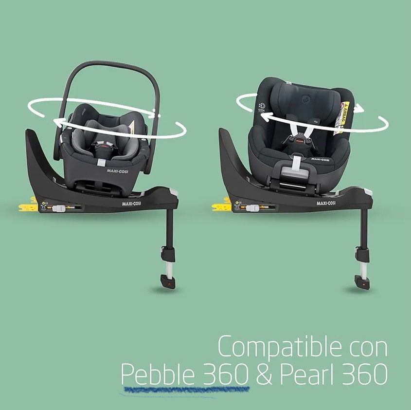 Ovo Maxi Cosi Pebble 360 & Base Isofix FamilyFix 360