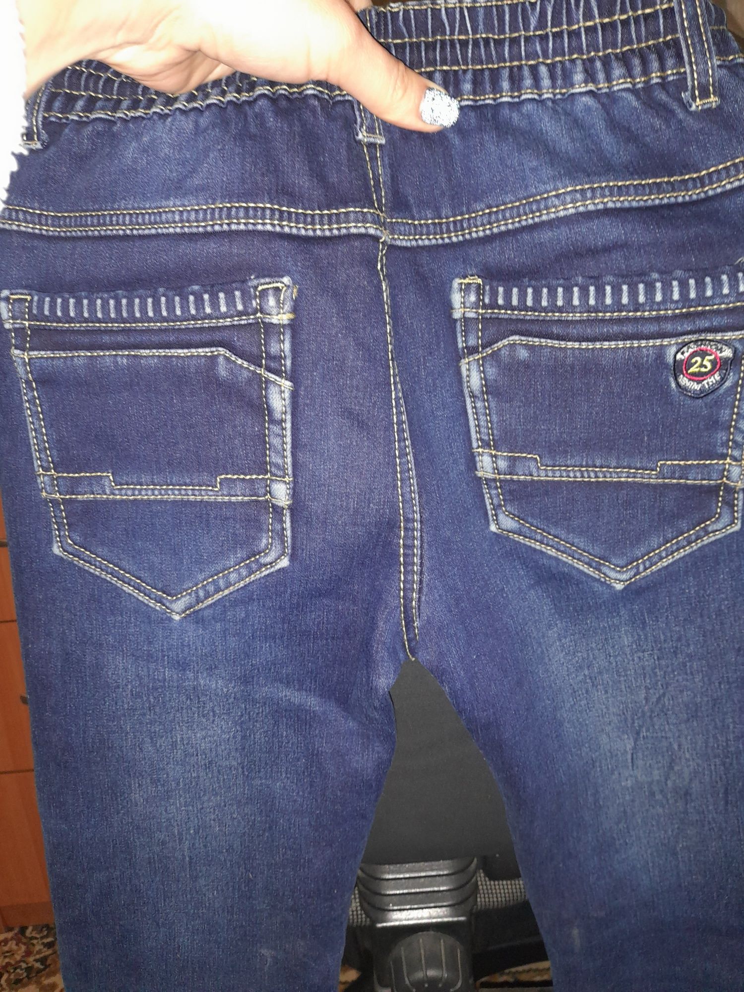 джинсы зимние на флисе