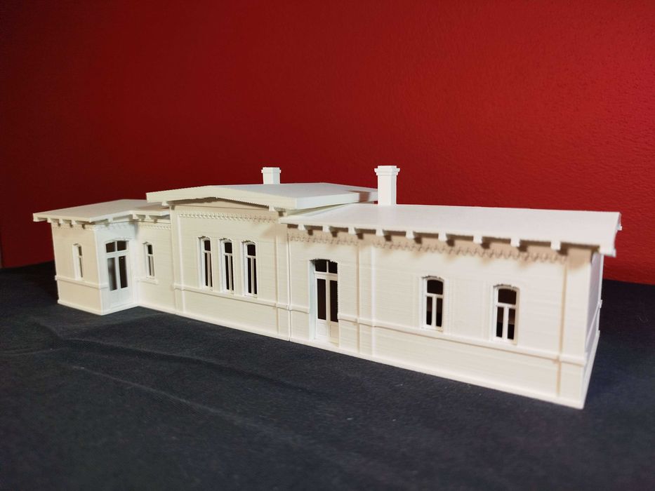 Model budynku w skali – druk 3D na podstawie zdjęć