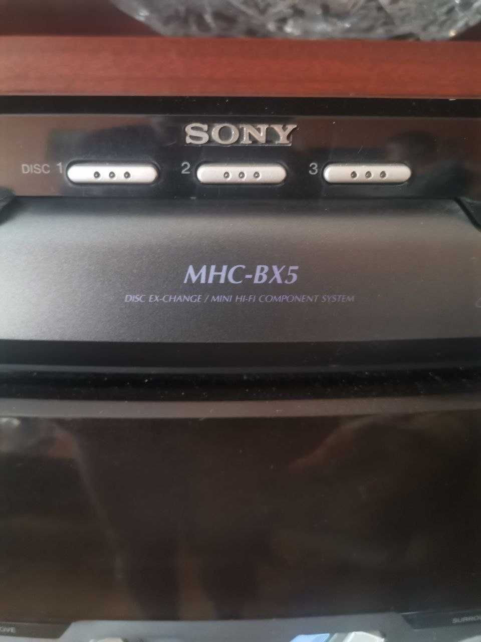 SONY MHC-BX5 + pilotem
