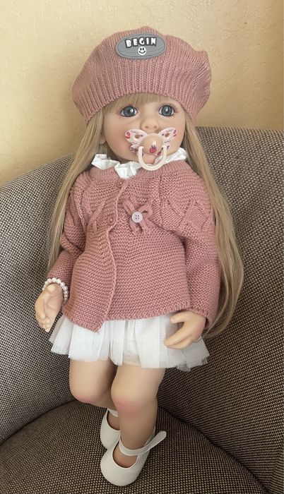 Лялька реборн вінілова , пупс Reborn вініловий