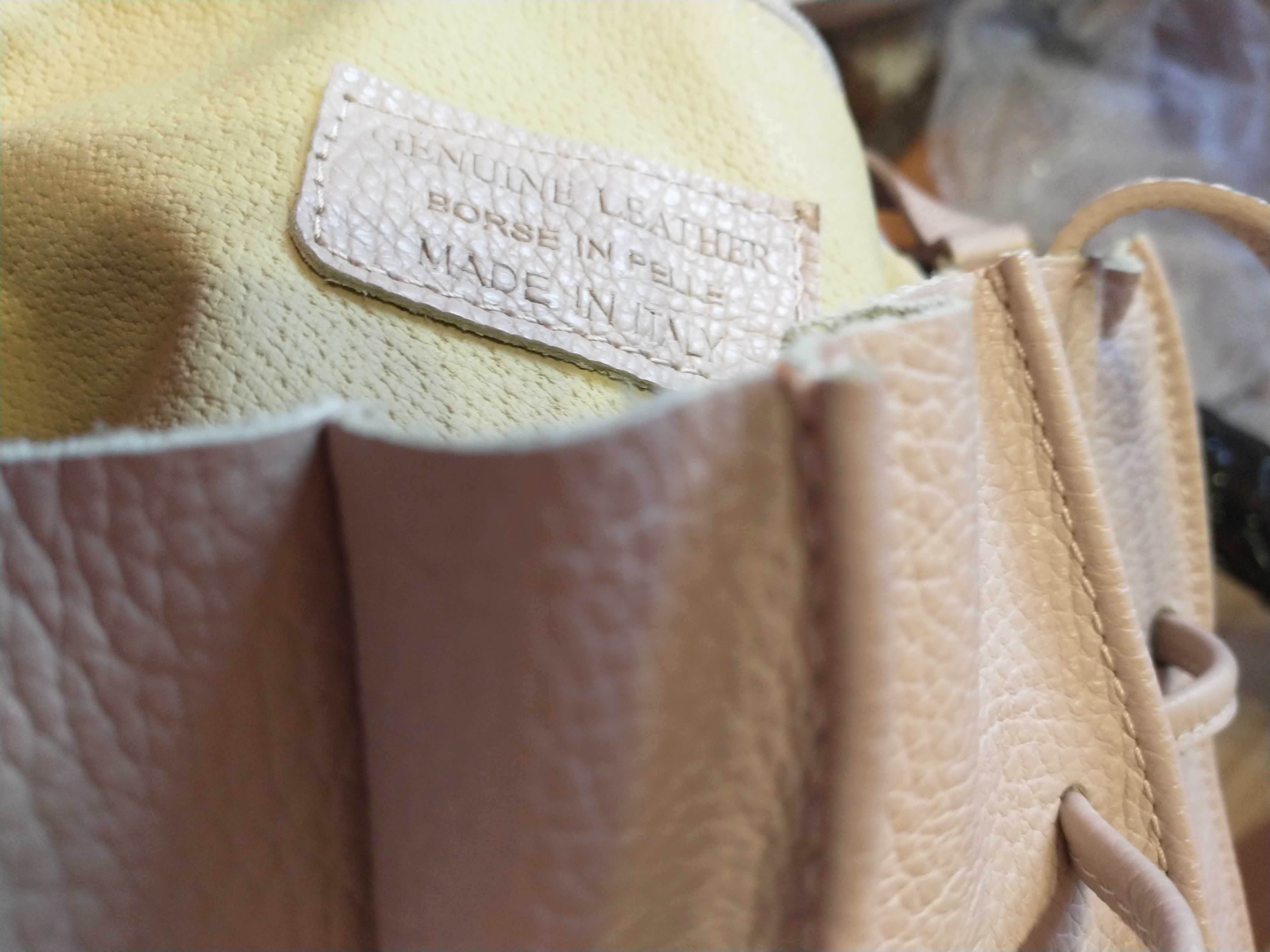 Nowa włoska torebka skórzana Venezia Kazar laura Pelle leather