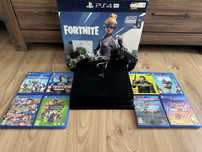 Konsola Playstation 4 PRO PS4 Pro 1TB + 2 pady + 8 gier