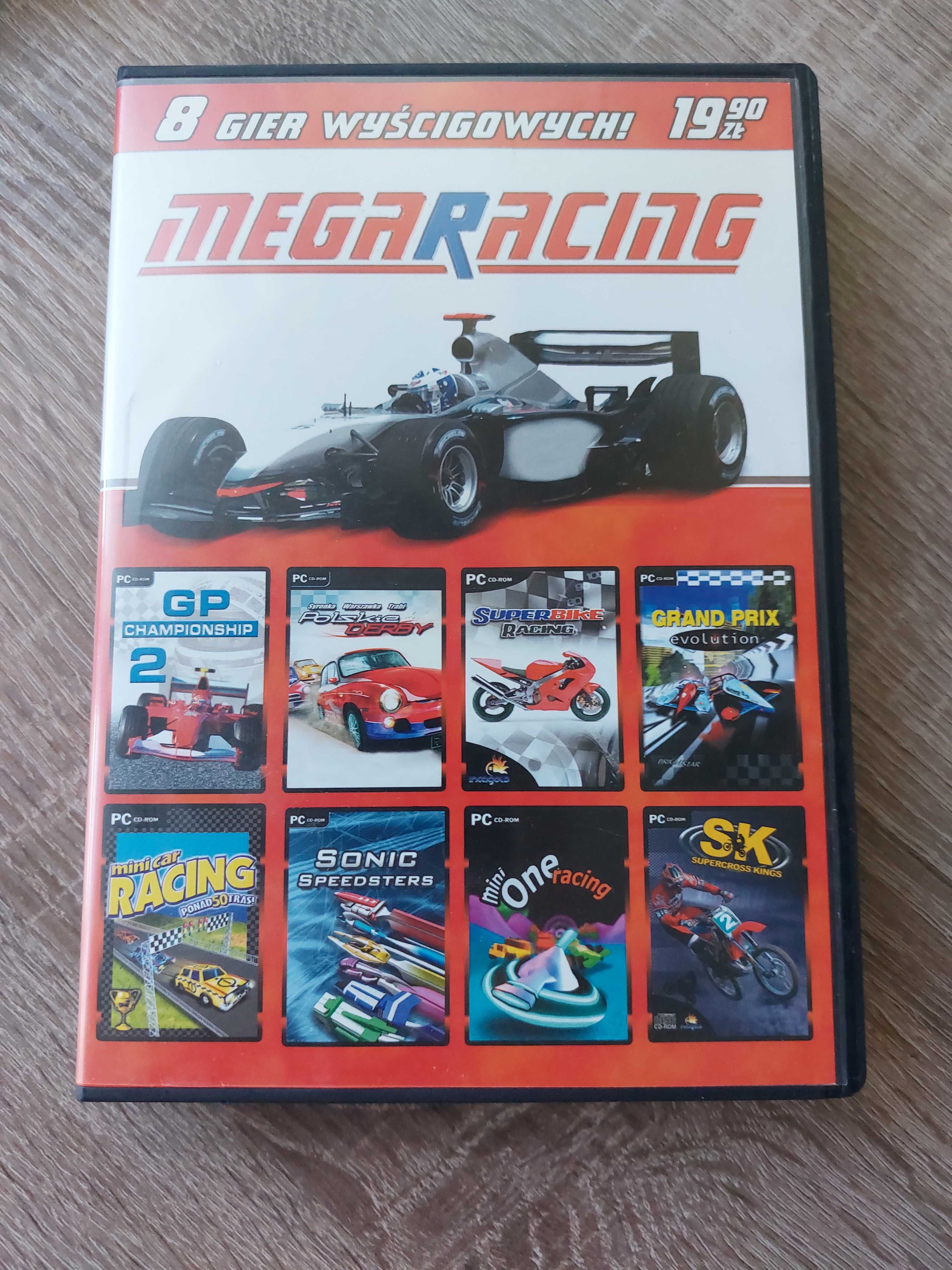 Mega Racing- 8 gier wyścigowych