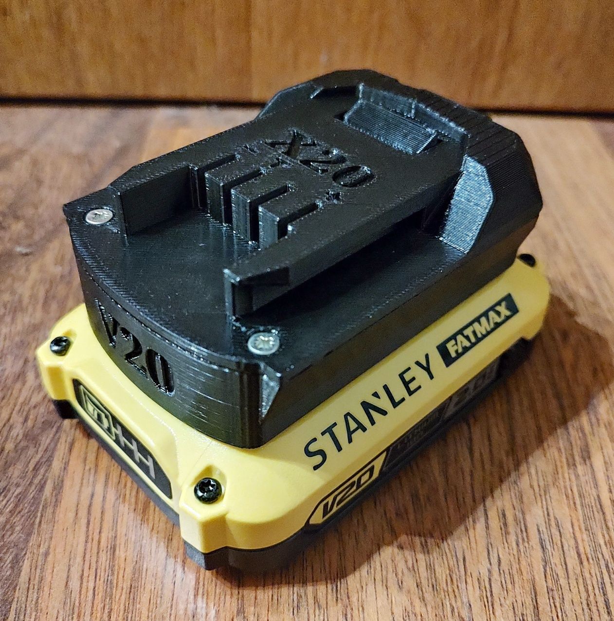 Adapter Parkside X20V na baterie Stanley Fatmax V20