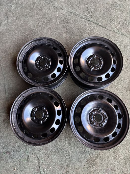 5x112 VOLKSWAGEN 6Jx16 ET43 felgi stalowe seat audi skoda