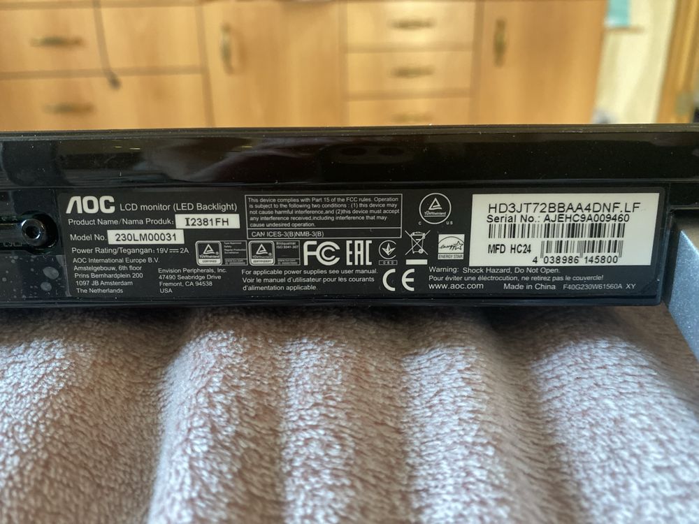 Монитор AOC I2381FH
