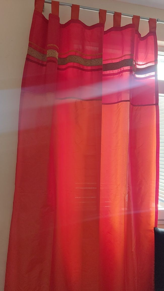 Cortinas Gato Preto em seda 1