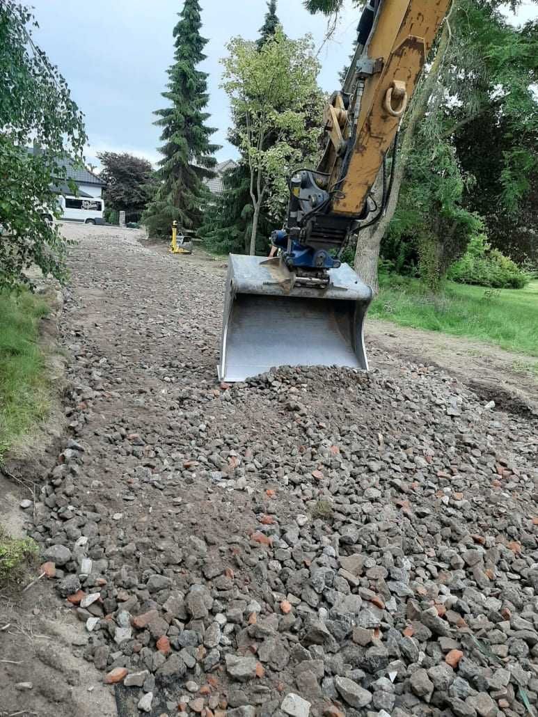 Budowa dróg dojazdowych parkingów utwardzanie nawierzchni terenu TANIO