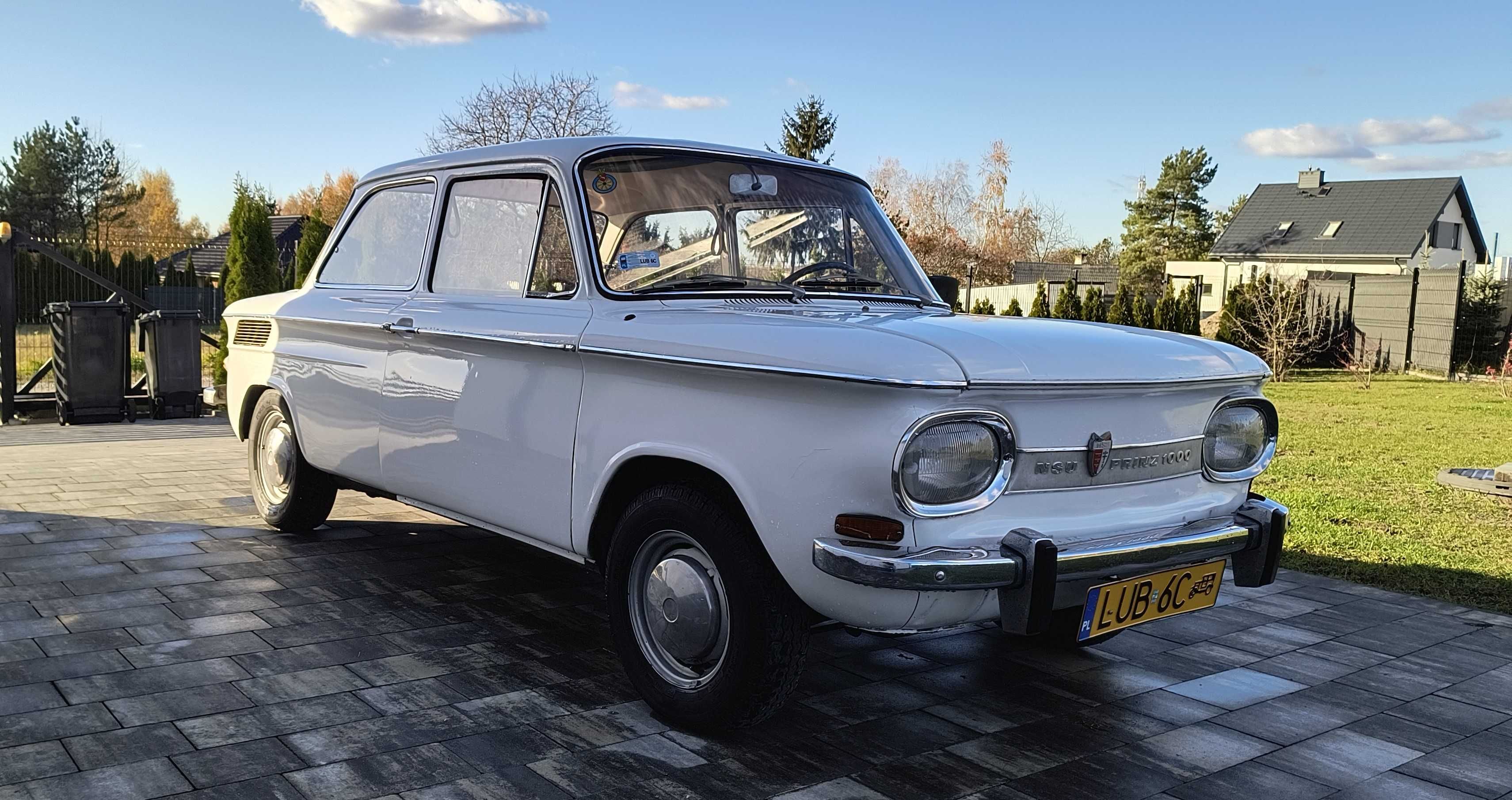 NSU Prinz 1000S zabytek 1967 r.