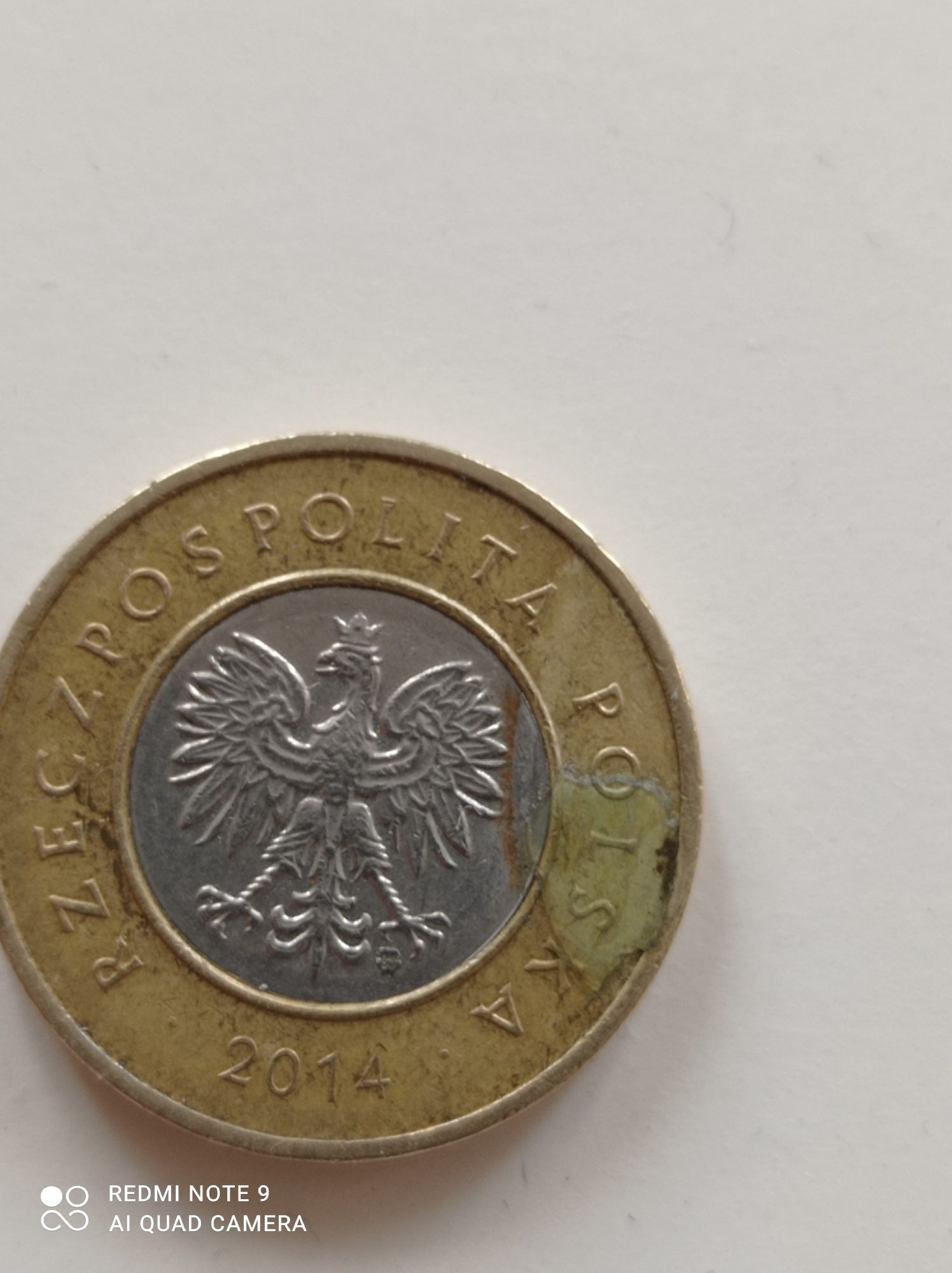 Moneta 2 zł  Destrukt