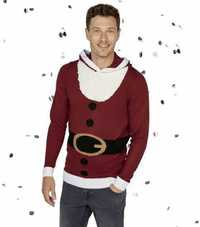 Новогодний мужской свитер Санта Клаус. «Livergy», Германия. L