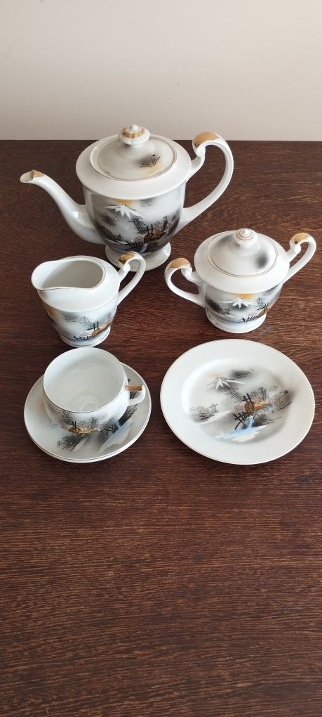3 Serviços: Jantar, Chá e Café - Porcelana Chinesa